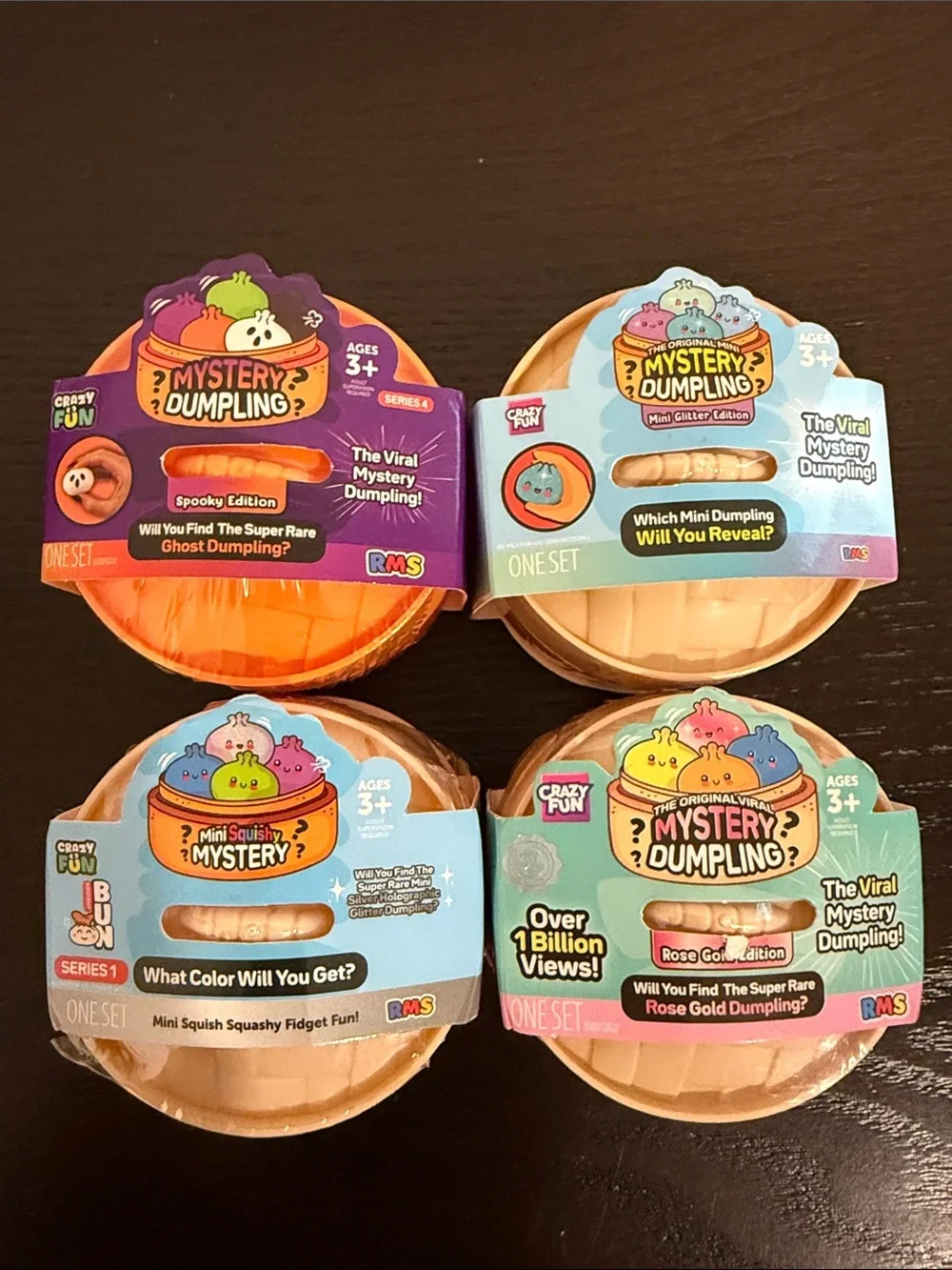 RMS Mini Mystery Dumplings Lot- Lot Of 4